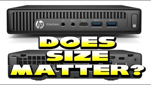 HP EliteDesk G2 800 SFF Review - Does Size Matter?