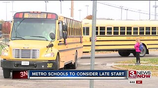 Metro schools to consider late start