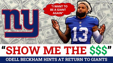 Odell Beckham Jr. Tells Giants “SHOW ME THE MONEY!” | MAJOR New York Giants Rumors