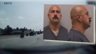 Truck driver facing charges for allegedly hitting motorcycle rider