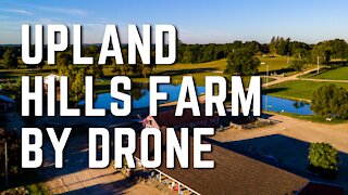Upland Hills Farm Oxford Michigan Drone Footage 9/4/2020