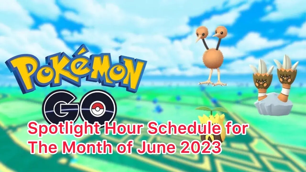 Spotlight Hour Schedule for The Month of June 2023