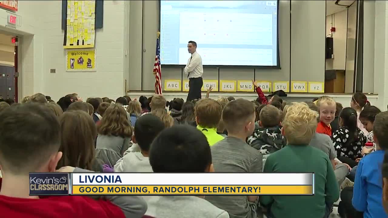 Kevin's Classroom: Randolph Elementary in Livonia
