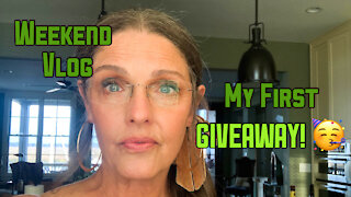 WEEKEND VLOG AND MY FIRST GIVEAWAY! 🥳