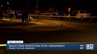 Phoenix PD investigating shooting near 55th Ave. and Broadway