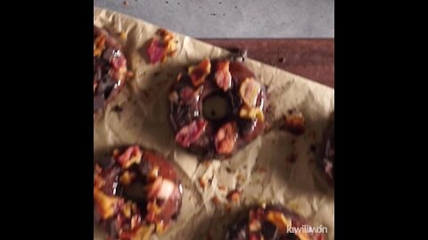 Bacon Chocolate Donuts