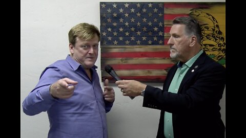 Sneak Peak of our interview with Patrick Byrne in Tempe, Az. July 30th