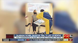 Calabasas father, daughter participate in vaccine trial
