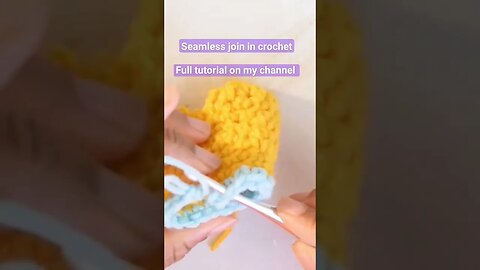 🧶How to Get Rid of Ugly Seams in Crochet While Working In Rounds