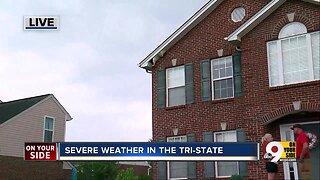 Lightning strikes Boone County home