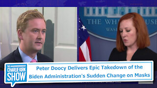 Peter Doocy Delivers Epic Takedown of the Biden Administration's Sudden Change on Masks