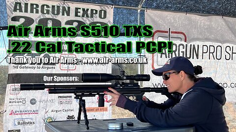 AE22 - Check out the .22 Cal Air Arms S510 XS Tactical Regulated PCP provided by - Air-Arms.co.uk