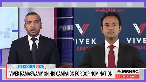 Vivek Ramaswamy on MSNBC's Mehdi Hasan Show 9.6.23
