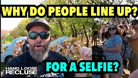 LINING UP LIKE SHEEP | For a Selfie, No Thanks