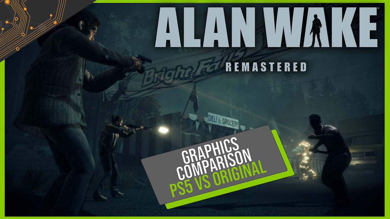 Alan Wake Remastered vs Original