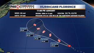 Hurricane Florence 9-4 PM