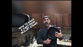How to cook cast iron skillet steak