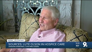 Legendary UArizona basketball coach Lute Olson in "fight for his life"
