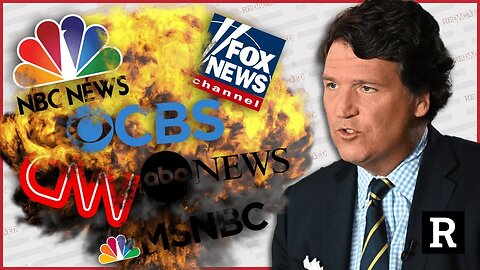 "Nobody knows what's happening" - Tucker Carlson slams media elites | Redacted w Clayton Morris