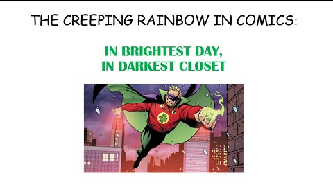 The CRiC #4 - In Brightest Day, In Darkest Closet