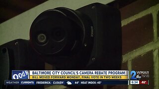 Security camera rebate program moves forward