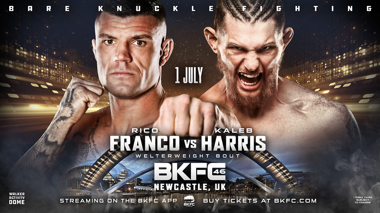 BKFC 46 NEWCASTLE FREE COUNTDOWN SHOW AND LIVE PRELIMS!