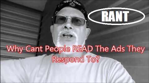Why Dont People Read The Ads They Respond To ? #storageauction