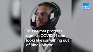 Dystopian COVID-19 Helmet