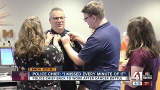 After beating terminal cancer, Merriam officer becomes police chief