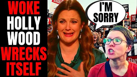 Woke Hollywood IMPLODES | Drew Barrymore Gets DESTROYED And CANCELS Her Show Over Writers Strike