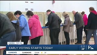 Early Voting Starts Today