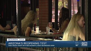 Arizona's first Friday reopening amid the pandemic