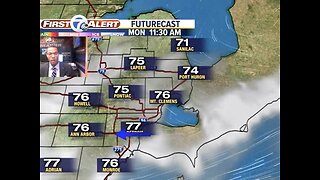 Rain ends with fog possible