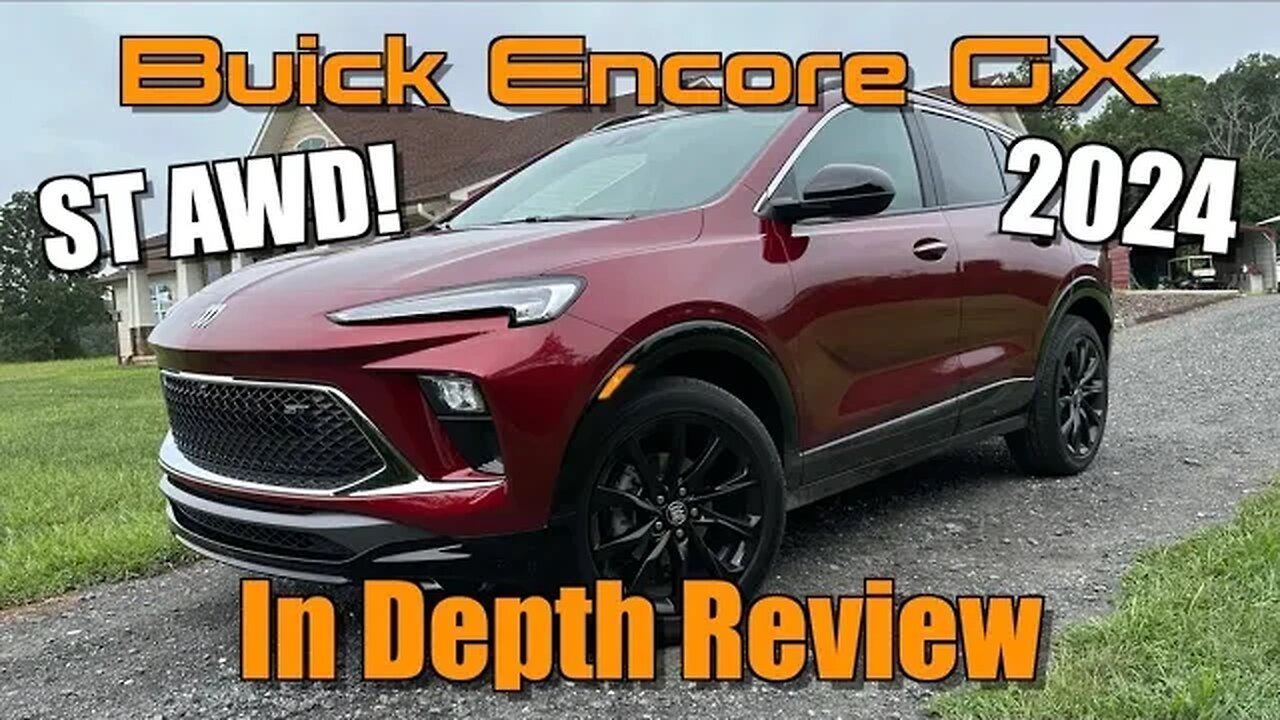 2024 Buick Encore GX ST AWD Start Up, Test Drive & In Depth Review