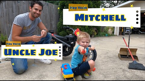 Working on the Dirt bike! - The Toy Techs