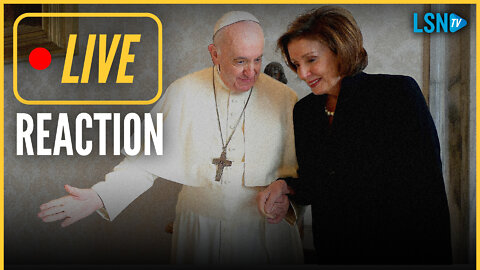 Reaction: Pelosi Receives Communion at Mass with Pope