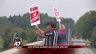 UAW strike stretches into third day