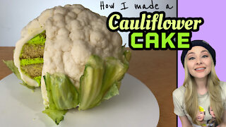 How to make an epic hyperrealistic cauliflower cake