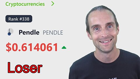 Pendle Finance is Back to Bull Market BTC Prices BUT It Will Become Irrelevant! Honest Crypto Review