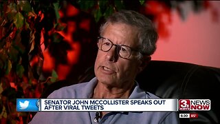 Sen. McCollister talks about viral tweets
