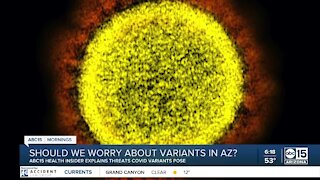Should we worry about COVID-19 variants in AZ?