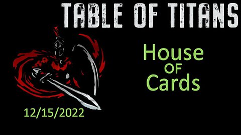 #TableofTitans House of Cards