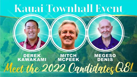 Kauai Mayoral Candidate Town Hall - Question 8 - Protecting the Sale of Hawaiian lands