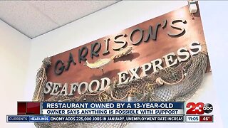 Local restaurant owned by a 13-year-old