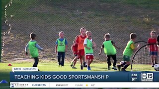 Teaching kids good sportsmanship
