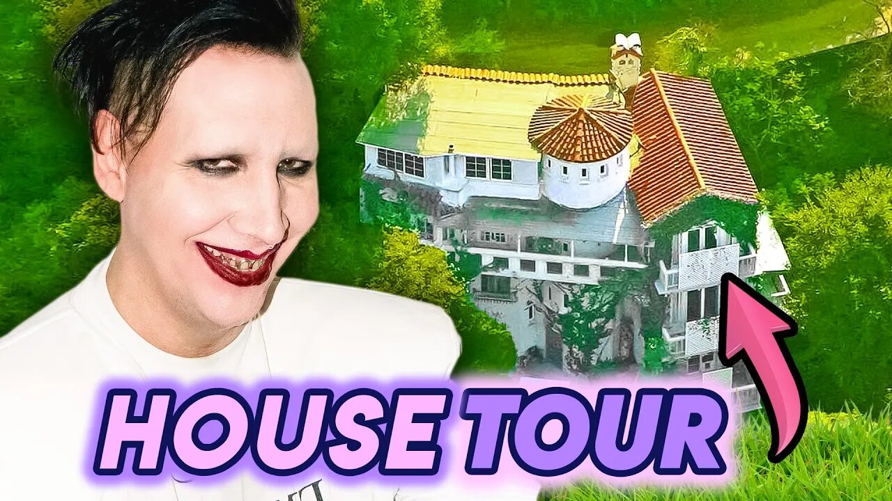 Marilyn Manson House Tour 2020 Hollywood Hills Mansion And His ‘dark