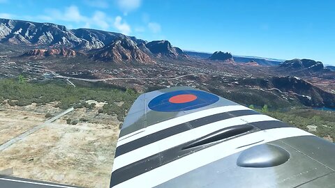 The Watchman News - VR Spitfire Leaving Sedona Arizona - Smoother Better Video Recording - Quest 2