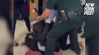 Video captures FL airport brawl over face mask-related delay