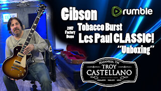 Unboxing A 2017 Gibson Les Paul Classic In 2020! From the Gibson Demo Shop!