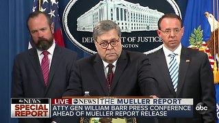 Special Report: Press conference ahead of Mueller report release